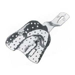 Impression Tray Sup P ,Po, Partially Toothed Upper Jaws, Perforated, Fig 2  - JFU Industries