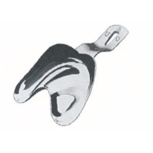 Impression Tray Sup U ,Uo, Edentulous Upper Jaws, Unperforated, Fig 2  - JFU Industries
