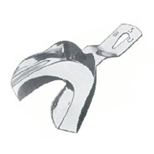 Impression Tray Inf B ,Bu, Toothed Lower Jaws, Unperforated, Fig. 2 | JFU Industries