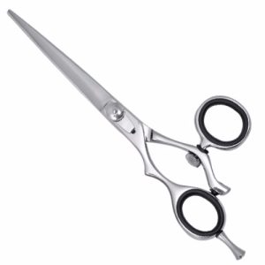 Swivel Handle, Adjustable Screw, Finger Rest, Razor Edge Barber Shear  - JFU Industries