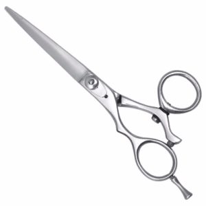 Swivel Handle, Adjustable Screw, Finger Rest, Razor Edge Barber Shear  - JFU Industries