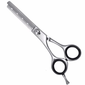 Single Blade, Adjustable Screw, Finger Rest, Hair Thinning Shear  - JFU Industries