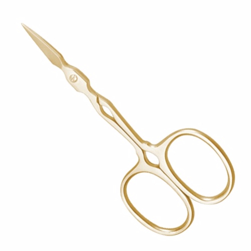 Fancy Arrow Point Embroidery Scissor 9 cm, Full Gold Plated  - JFU Industries
