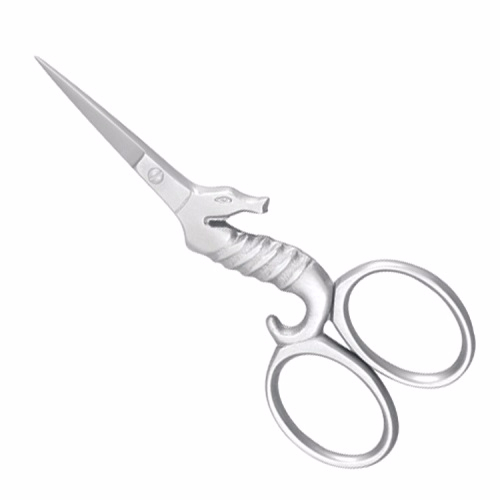 Horse Embroidery Scissor 9 cm, Satin Finished  - JFU Industries 3