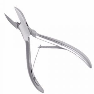 Double Spring 13 cm Nail Cutter, Plain Handle, Round Point  - JFU Industries
