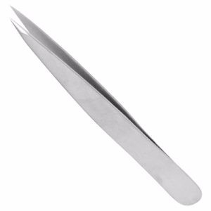 Super Fine Point Eyebrow Tweezer 10 cm  - JFU Industries