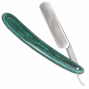 Straight Razor, Wooden Laminated Handle Shaving Razor  - JFU Industries