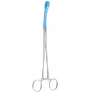 Foerster Sponge Electrosurgical Forceps Curved 22.0 cm  - JFU Industries